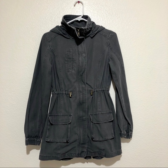 Cotton On Jackets & Blazers - *SOLD* Cotton On - Hooded utility jacket